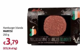 Futura Supermercati Marfisi Hamburger Irlanda 250 g offerta