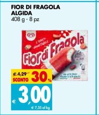Tigros Fior Di Fragola Algida 408 g - 8 pz offerta