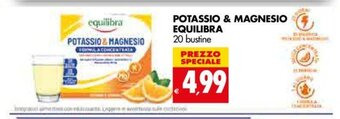 Tigros Potassio & Magnesio Equilibra 20 bustine offerta