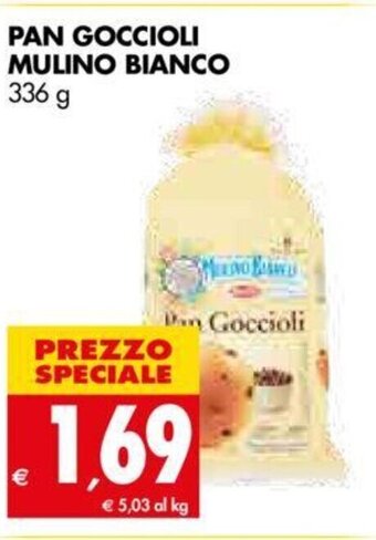 Tigros Pan Goccioli Mulino Bianco 336 g offerta