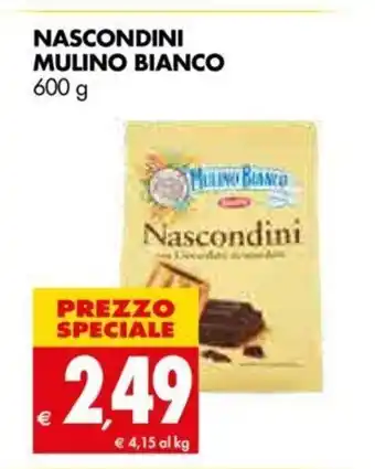 Tigros Nascondini Mulino Bianco 600g offerta