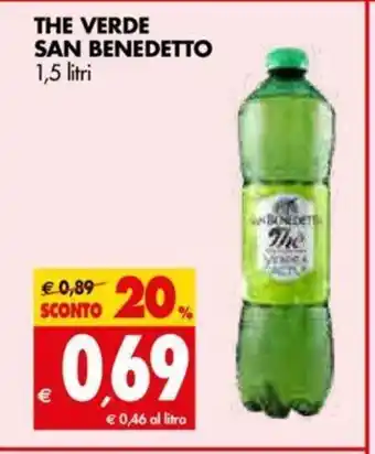 Tigros The Verde San Benedetto 1,5 litri offerta