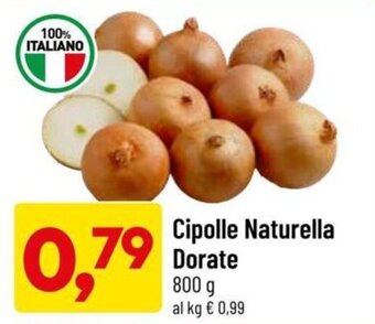 DPiù Cipolle Naturella Dorate 800 g offerta