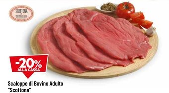 DPiù Scaloppe di Bovino Adulto "Scottona" offerta