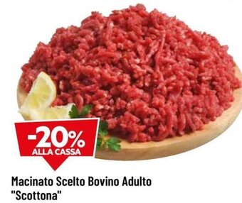 DPiù Macinato Scelto Bovino Adulto "Scottona" offerta