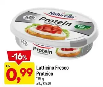 DPiù Latticino Fresco Proteico 175 g offerta