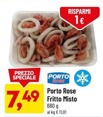 DPiù Porto Rose Fritto Misto 680 g offerta