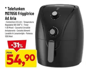 DPiù Telefunken M07656 Friggitrice Ad Aria offerta