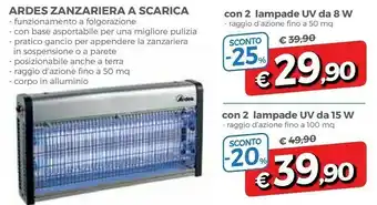 A&O Ardes Zanzariera a scarica offerta