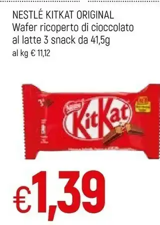 Famila Nestlè Snack offerta