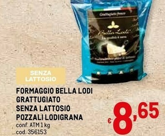 Metro Lodigrana Formaggio offerta
