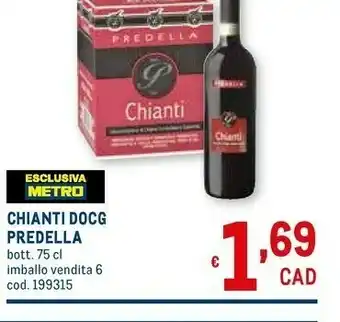 Metro Predella Chianti offerta