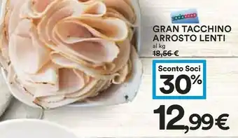 Coop Fesa di tacchino offerta