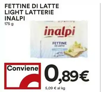 Coop Inalpi Sottilette offerta