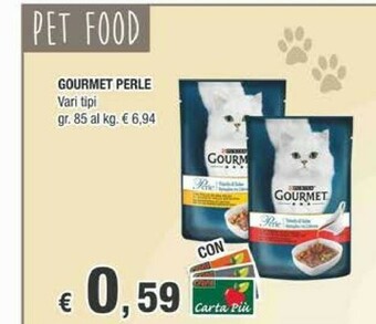 Crai Purina Gourmet Perle offerta