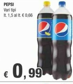 Crai Pepsi 1500 G(ml) offerta