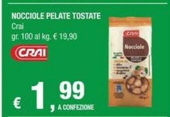 Crai Crai - Nocciole Pelate E Tostate offerta