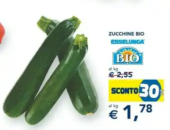Esselunga Zucchine Bio offerta
