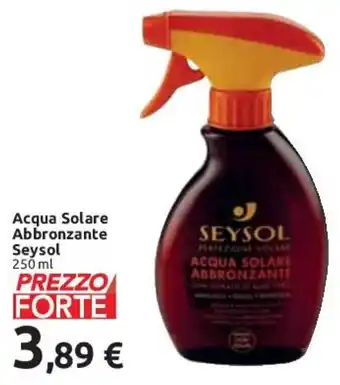 Carrefour Seysol Acqua Solare Abbronzante 250 ml offerta