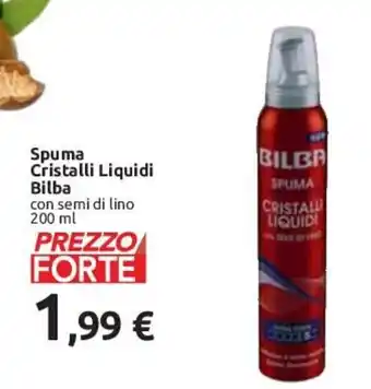Carrefour Bilba Spuma Cristalli Liquidi 200 ml offerta
