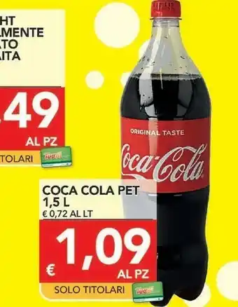 TuoDi Coca Cola Coca - Cola - Coca - Cola Original Taste offerta
