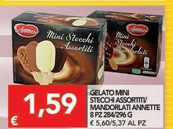 TuoDi Annette Gelato Mini Stecchi / Mandorlati 284 / 296 G offerta