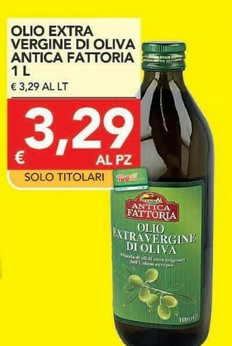 TuoDi Antica fattoria Olio Extra Vergine Di Oliva 1000 G(ml) offerta