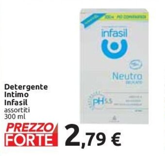 Carrefour Infasil Detergente Intimo 300 ml offerta