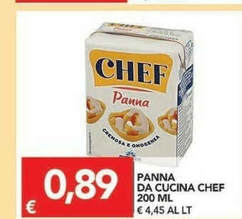 TuoDi Parmalat Panna Chef 200 G(ml) offerta