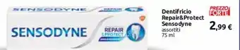 Carrefour Sensodyne Dentifricio Repair&Protect 75 ml offerta