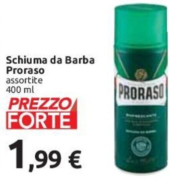 Carrefour Proraso Schiuma da Barba 400 ml offerta