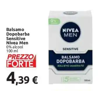 Carrefour Nivea Men Balsamo Dopobarba Sensitive 100 ml offerta