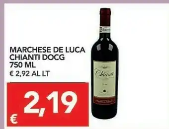TuoDi Marchese De Luca Chianti Docg 750 Ml offerta