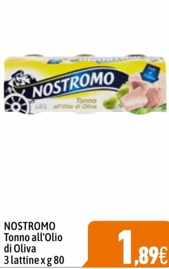 C+C Cash and Carry Nostromo Tonno all'Olio di Oliva 3 lattine x 80 g offerta
