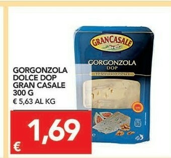 TuoDi Gran casale Gorgonzola Formaggio Dolce 300 G(ml) offerta