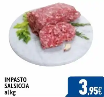 C+C Cash and Carry Impasto Salsiccia al kg offerta