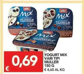 TuoDi Muller Mix Yogurt Al Cocco Più Cioccolato 150 G(ml) offerta
