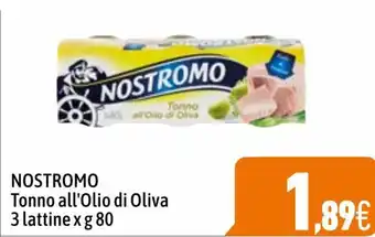 C+C Cash and Carry Nostromo Tonno all'Olio di Oliva 3 lattine x 80 g offerta