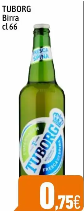 C+C Cash and Carry Tuborg Birra 66 cl offerta