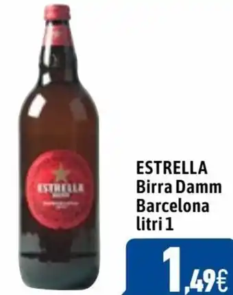 C+C Cash and Carry Estrella Birra Damm Barcelona 1 litri offerta
