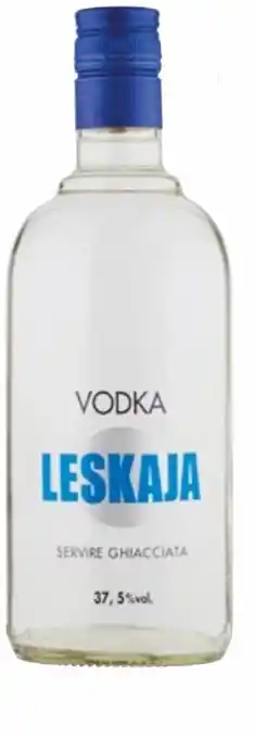 C+C Cash and Carry Leskaja Vodka bianca 70 cl offerta