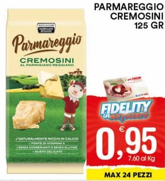 Gecop Parmareggio cremosini 125 gr offerta