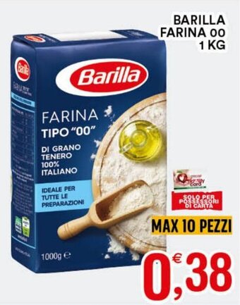 Gecop Barilla Farina 00 1 kg offerta