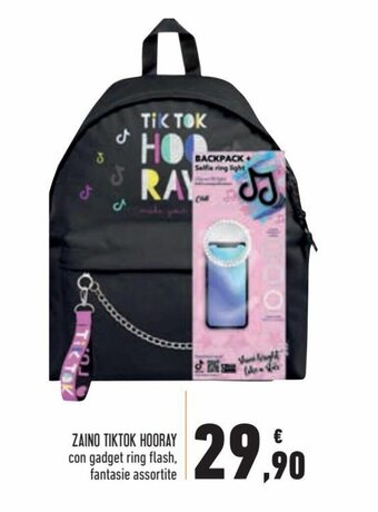 Conad Superstore Zaino Tiktok Hooray offerta