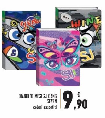 Conad Superstore Diario 10 Mesi SJ Gang Seven offerta