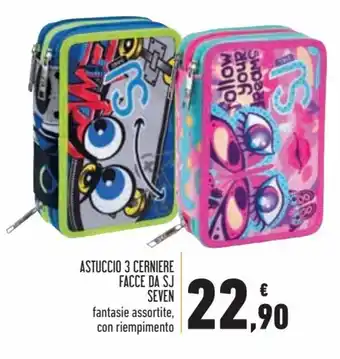 Conad Superstore Astuccio 3 Cerniere Facce da SJ Seven offerta