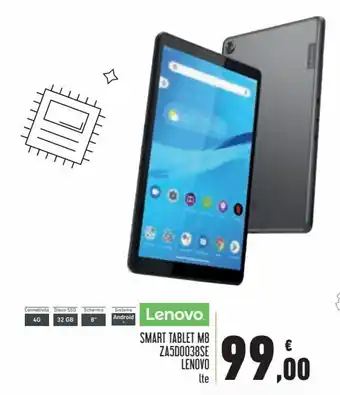 Conad Superstore Lenovo Smart Tablet M8 ZA5D0038SE offerta