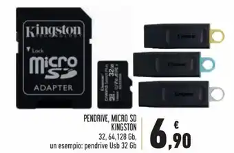 Conad Superstore Kingston Pendrive, Micro SD offerta