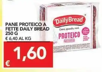 TuoDi Pane proteico a fette daily bread 250 g offerta