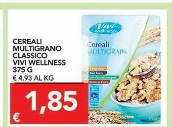 TuoDi Cereali multigrano classico vivi wellness 375 g offerta